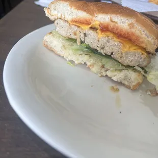 Turkey burger