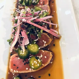 Seared Tuna. Must order!