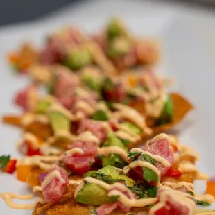 Ahi Tuna Wontons