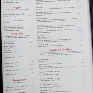 Menu 9/18/22