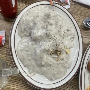 Biscuits and gravy