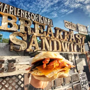 Great place for breakfast sandwiches