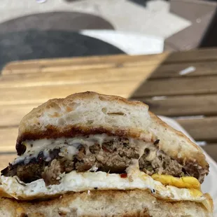 Steak and Egg Sandwich