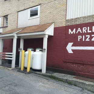 Marlene&apos;s entrance.