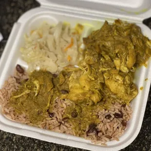 Curry Chicken Plate