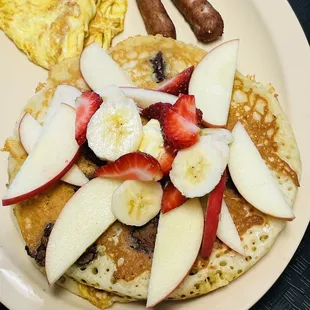 a plate of food