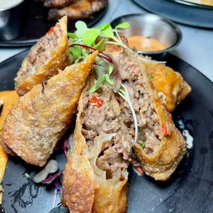 Steak Egg Rolls
