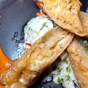Seafood Egg Rolls
