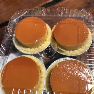 4 Pack Mini Flan Ube Cheesecake