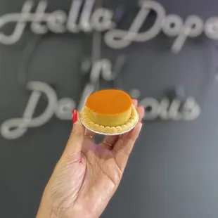 4pk Flan UBE Cheesecake