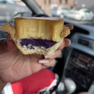 4pk Flan UBE Cheesecake