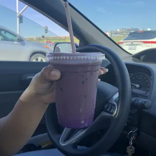 Ube Iced Latte