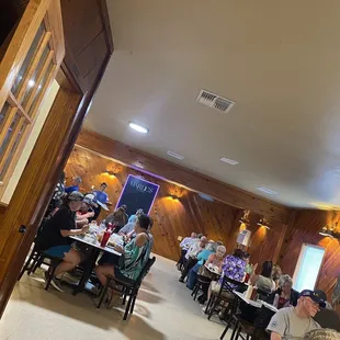 Packed on a Sunday afternoon!