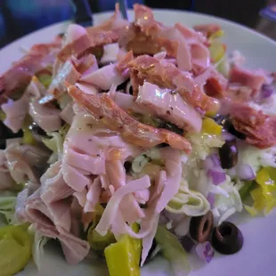 Anti pasta salad today.