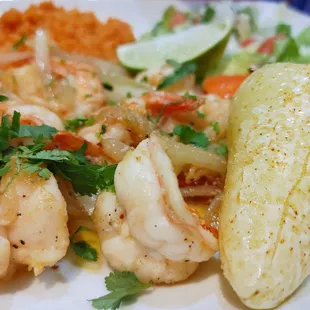 Camarones al Mojo de Ajo