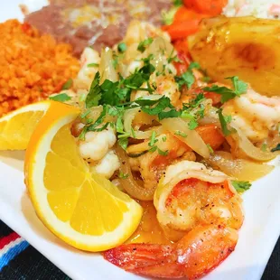 Camarones al Mojo de Ajo