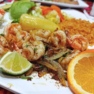 Camarones al Mojo de Ajo