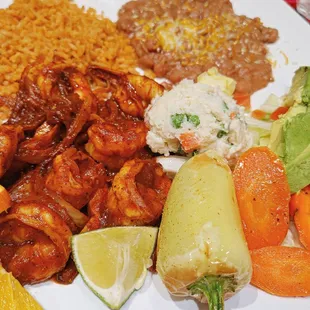 Camarones a la Diabla