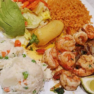 Camarones al mojo de ajo