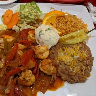 Camarones Costa Azul con Tocino