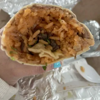 Asada burrito