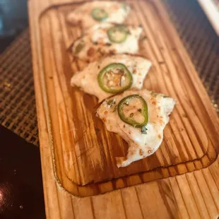 $6 crap, and shrimp nachos.