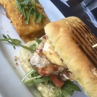 White Cheddar Grit Cakes