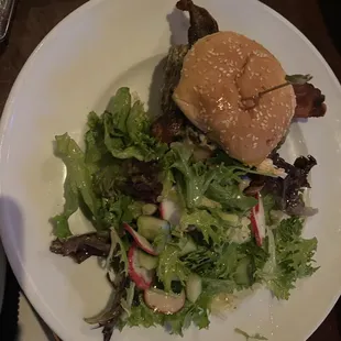 Black and Blue Burger