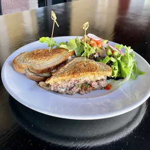 Creole Patty Melt was just OK. Got a salad instead of Fries