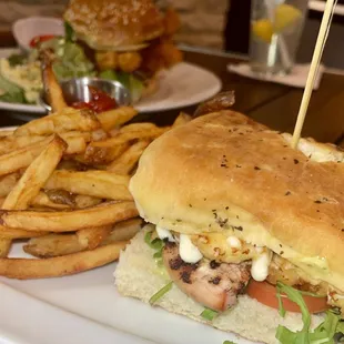 Crispy Grouper Sandwich