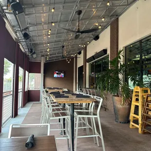 Outside Patio seating