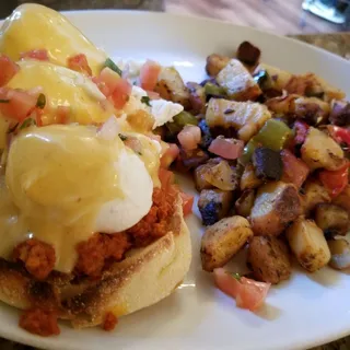 Spicy Chorizo Benedict