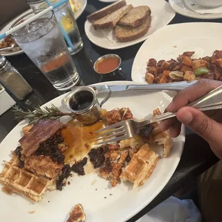 Southern Fried Chicken & Waffles