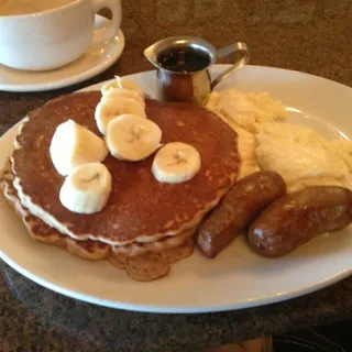 7 Grain & Almond Granola Pancakes