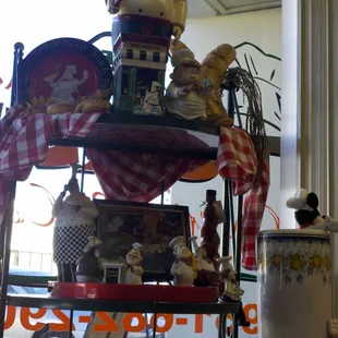 the decorations inside