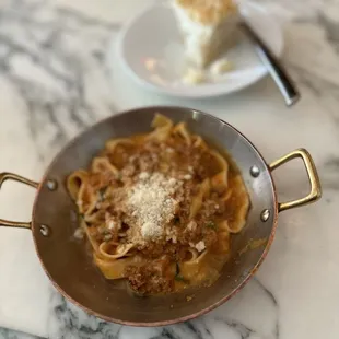 Veal bolognese