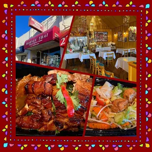 Montage of images from Marnee Thai