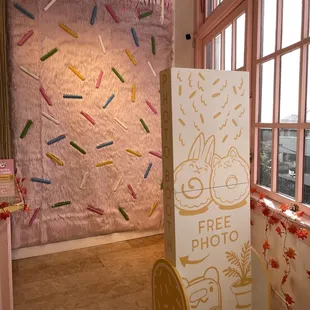 Check out this free Photo Booth. Just use the built in iPad to snap a cute pic and email it to yourself!