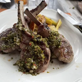 Rack of lamb