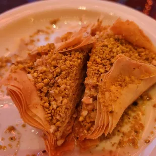 Baklava. Boy I wish it had tasted better