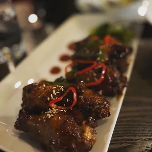 Sticky Chicken Wings