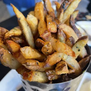 Duck fat rosemary fries