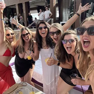 Marquee dome pool party (year-round pool party)