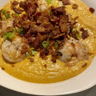 The shrimp and grits is AMAZING!