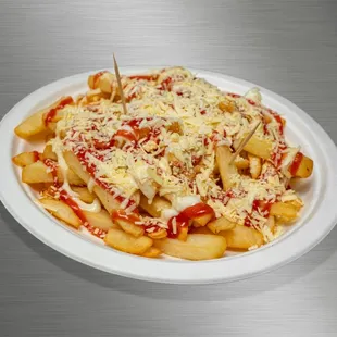 a plate of pasta