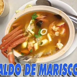 CALDO DE MARISCOS