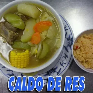 CALDO DE RES