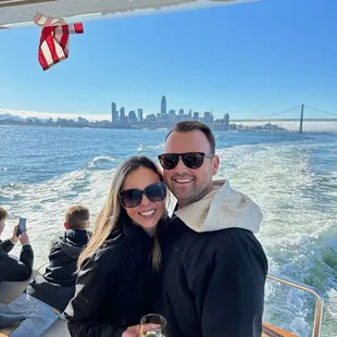 Luxury Private Yacht Charter, Date Night, Sunset, Dinner, Brunch, SF Bay, Proposal, Birthday, Anniversary, Fireworks, Airshow, New Years Eve