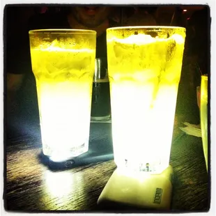 Toxic drinks become centerpieces