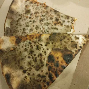 Burnt ass pizza